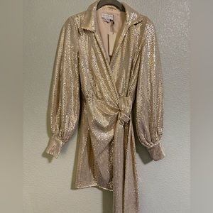 NWT Never Fully Dressed wrap dress